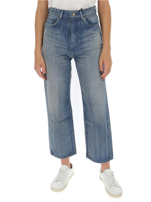 Saint Laurent Original High-rise Jeans