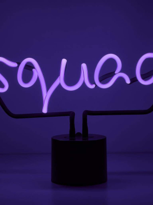 Squad Neon Desk Light