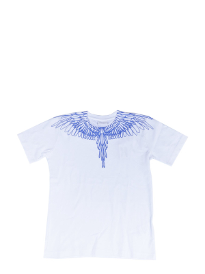 Marcelo Burlon County Of Milan Kids Wings Printed T-shirt