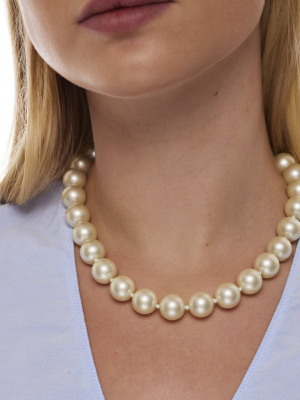 16" Light Cultura Pearl With Toggle Necklace