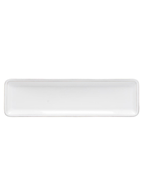 Costa Nova Friso Medium Rectangular Tray - White