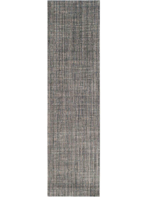 Valencia Gray/blue Runner Rug