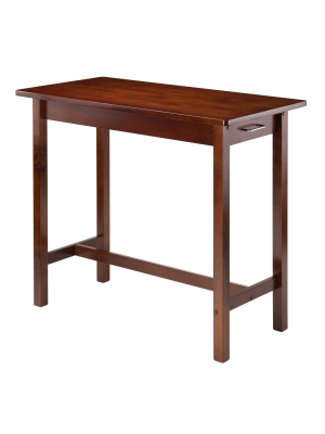 Breakfast Table Wood/antique Walnut - Winsome