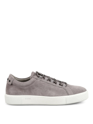 Tod's Suede Low Top Sneakers