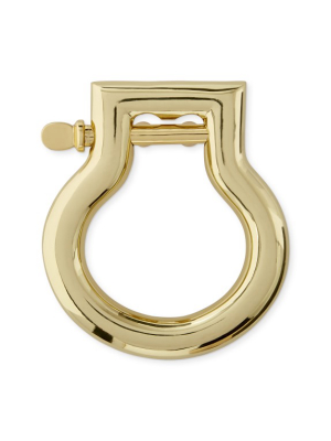 Modern Brass Ring Door Knocker