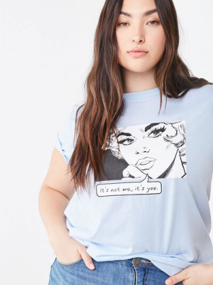 Plus Size Its You Graphic Tee