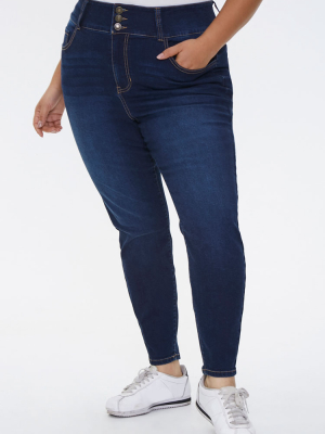 Plus Size Curvy-fit Skinny Jeans