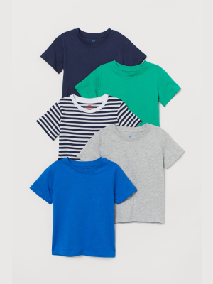 5-pack Cotton T-shirts