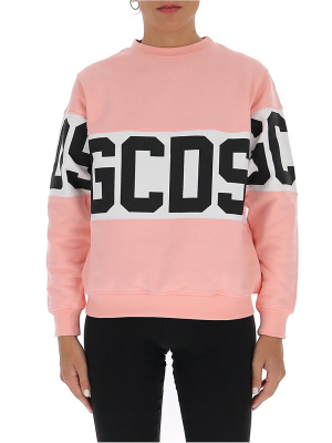 Gcds Band Logo Crewneck Sweatshirt