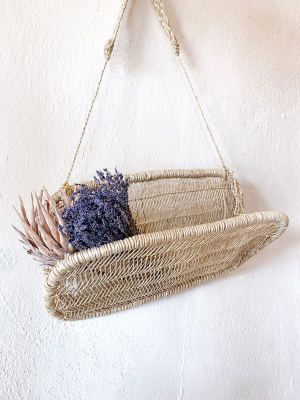 Nenes Handmade Tree Bark Hanging Basket