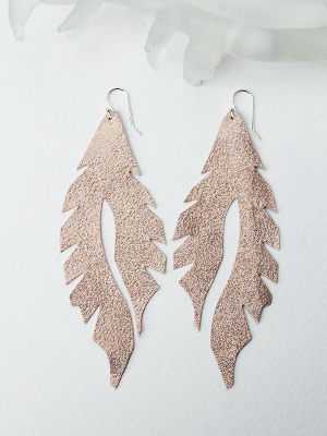 Leather Feather Minis: Rosé