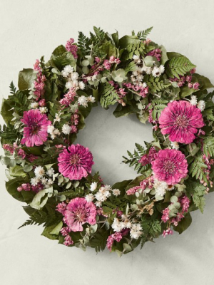 Pinking Of Summer Wreath