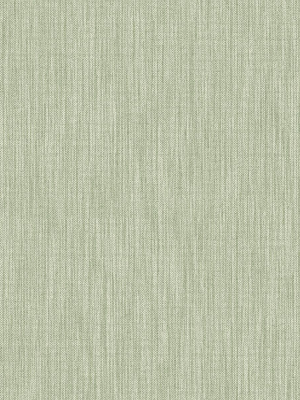 Chenille Faux Linen Wallpaper In Sage From The Bluebell Collection By Brewster Home Fashions