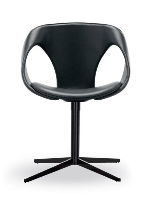 Up Chair Upholstered Shell 4 Spoke Base (907.93) By Tonon