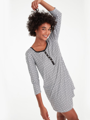 Cape Town Star Henley Sleepshirt