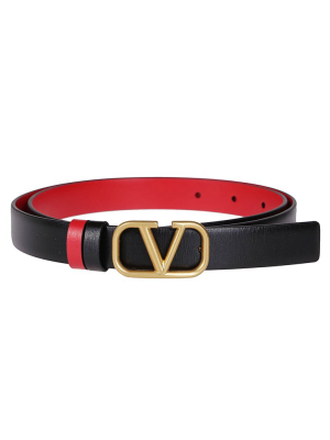 Valentino Vlogo Buckle Belt