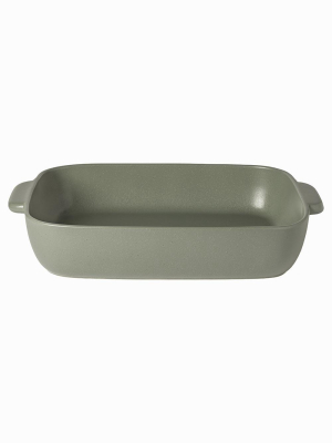 Casafina Pacifica Rectangle Baking Dish 19" - Artichoke