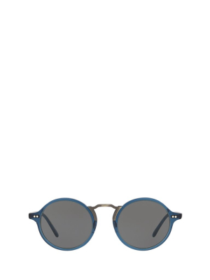 Oliver Peoples Kosa Round Frame Sunglasses