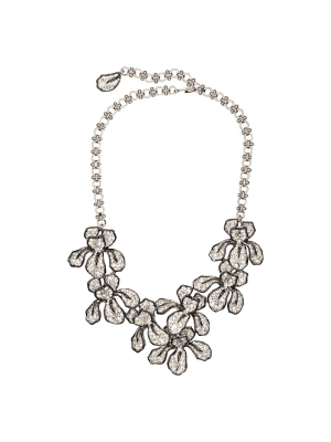 Crystal Flower Necklace