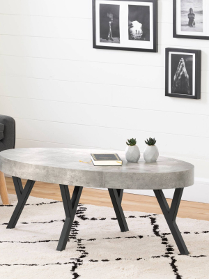 City Life Coffee Table Dark Gray - South Shore