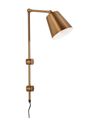 Nuevo Urma Sconce Lighting - Gold