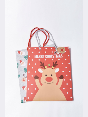 Merry Christmas Holiday Gift Bag