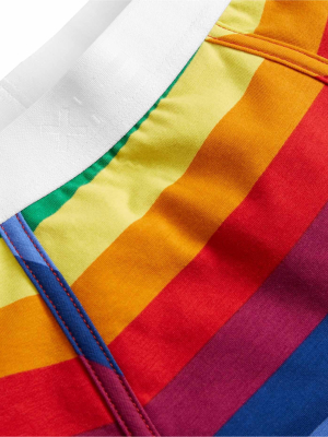Boy Shorts - Rainbow Pride Stripes