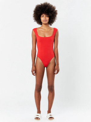 Red Bridgette Swimsuit