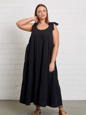 Linen Adelaide Dress - Plus Size