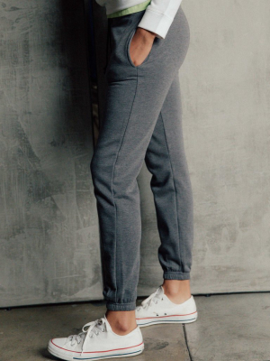 Ace Sweatpants In Charcoal - Women's