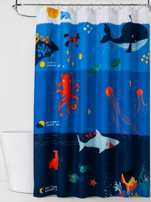 Underwater Adventure Shower Curtain - Pillowfort™