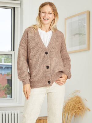 Women's Oversized Button-front Cardigan - Universal Thread™