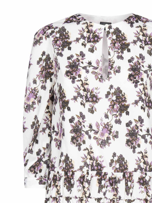 Pinko Floral Printed Mini Dress