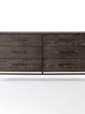 Greta 6 Drawer Dresser - Autumn Grey