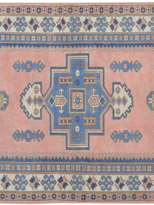 Turkish Oushak Rug 5'3" X 7'8"