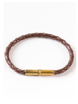 Flint Single Waxed Canvas Bracelet