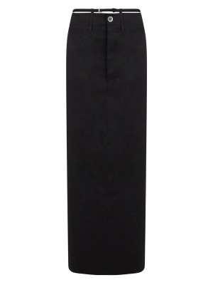 Jacquemus La Jupe Terraio Maxi Skirt