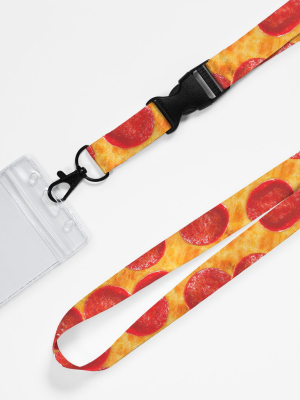 Pizza Lanyard