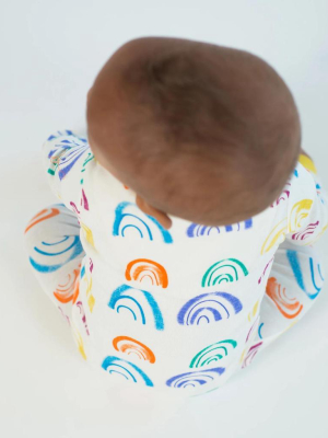 Baby Rainbow Footed Onesie