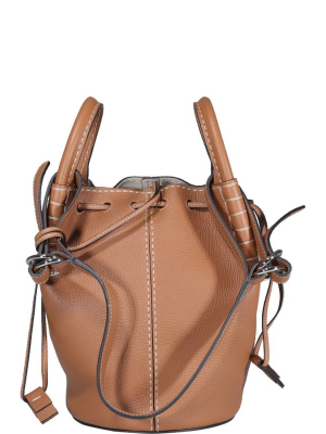 Tod's Logo Patch Mini Bucket Bag