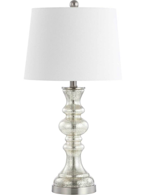 Jackson Table Lamp Silver/ivory