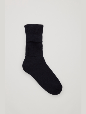 Padded Knitted Socks