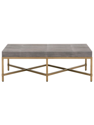 Blu Home Strand Shagreen Coffee Table