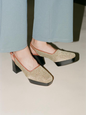 Maryam Nassir Zadeh Lena Slingback In Reed