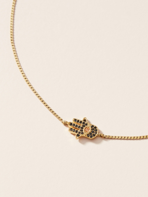 Hamsa Pendant Necklace