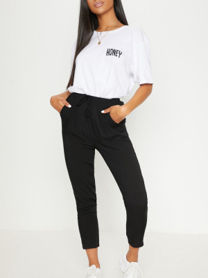 Diya Black Casual Pants