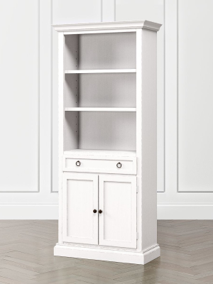 Cameo Dama Storage Bookcase With Full Crown