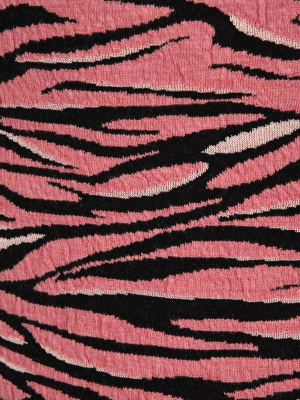 Stella Mccartney Tiger Intarsia Pencil Skirt