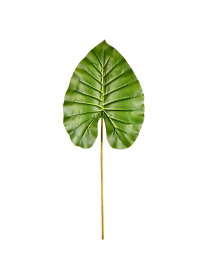 Vickerman 43" Artificial Green Philo Leaf.