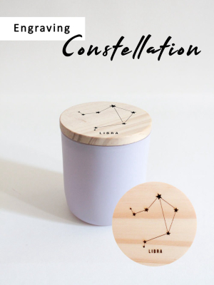 Constellation | *add-on Engraving For Candle Lid